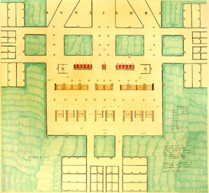 Floor Plan of Main Elevator Lobby